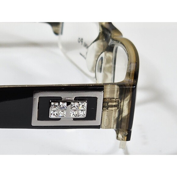 GIANNI PO PLATINUM  Women's Eyeglasses GP P05 51-18 135 black Italian Design New - Picture 9 of 14